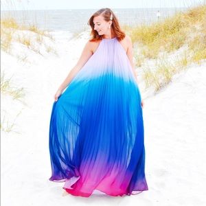 Mermaid Ombré Maxi Dress